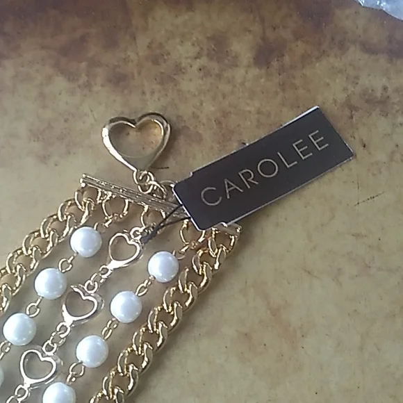 Bracelet with hearts and pearls Valentine Love - Picture 3 of 6